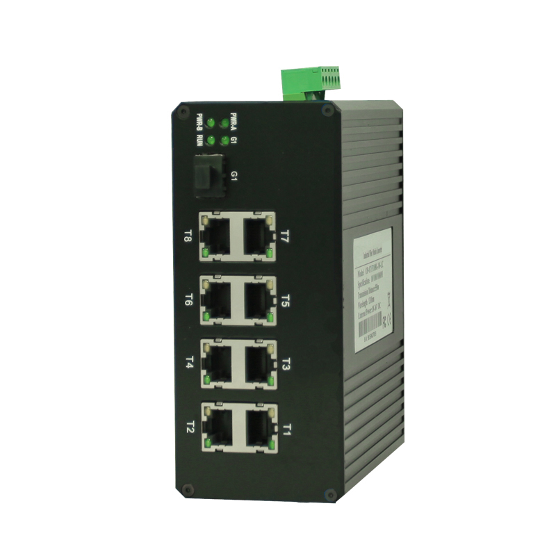 8 Port 10/100/1000M Industrial Ethernet Switch