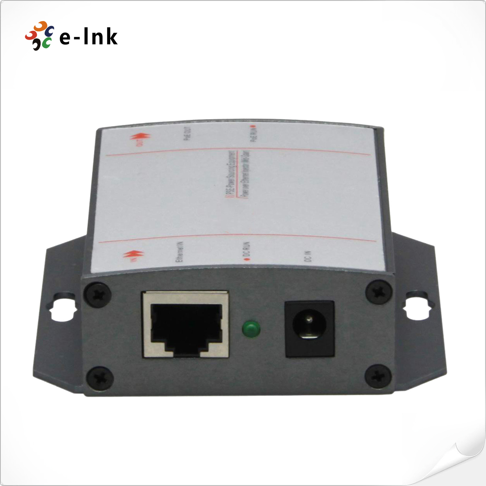 Single Port PoE Injector with DC Input 48V