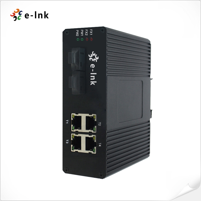 4G+2SC Gigabit Industrial Ethernet Switch