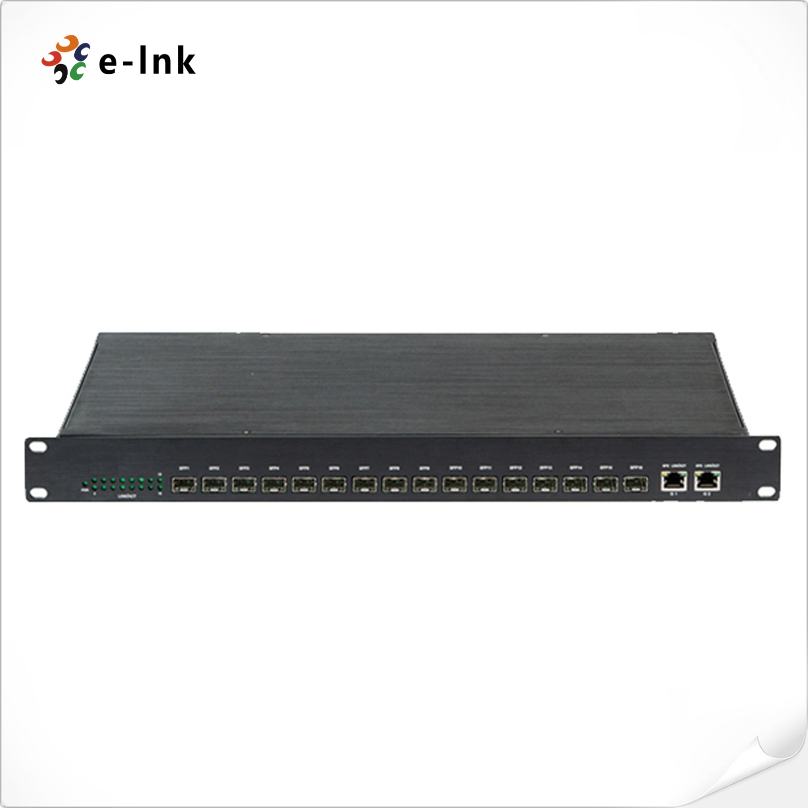 Unmanaged 16-port 100Base-FX SFP + 2-10/100/1000-TX Fiber Switch