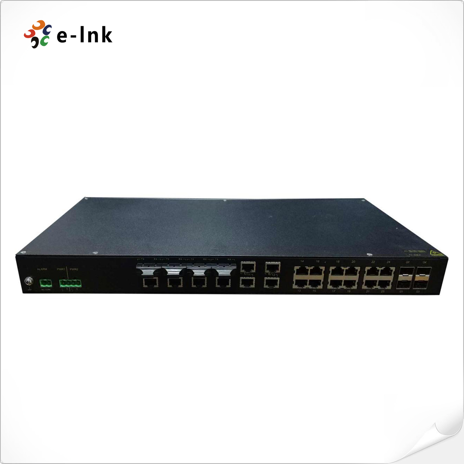 24 ports 10/100Mbps Industrial Network Managed Switch